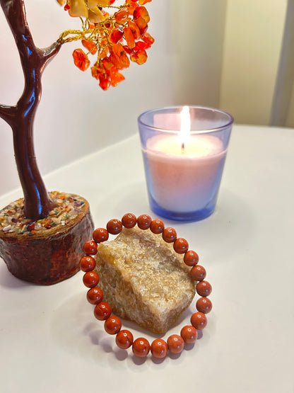 Red Jasper Crystal Bracelet