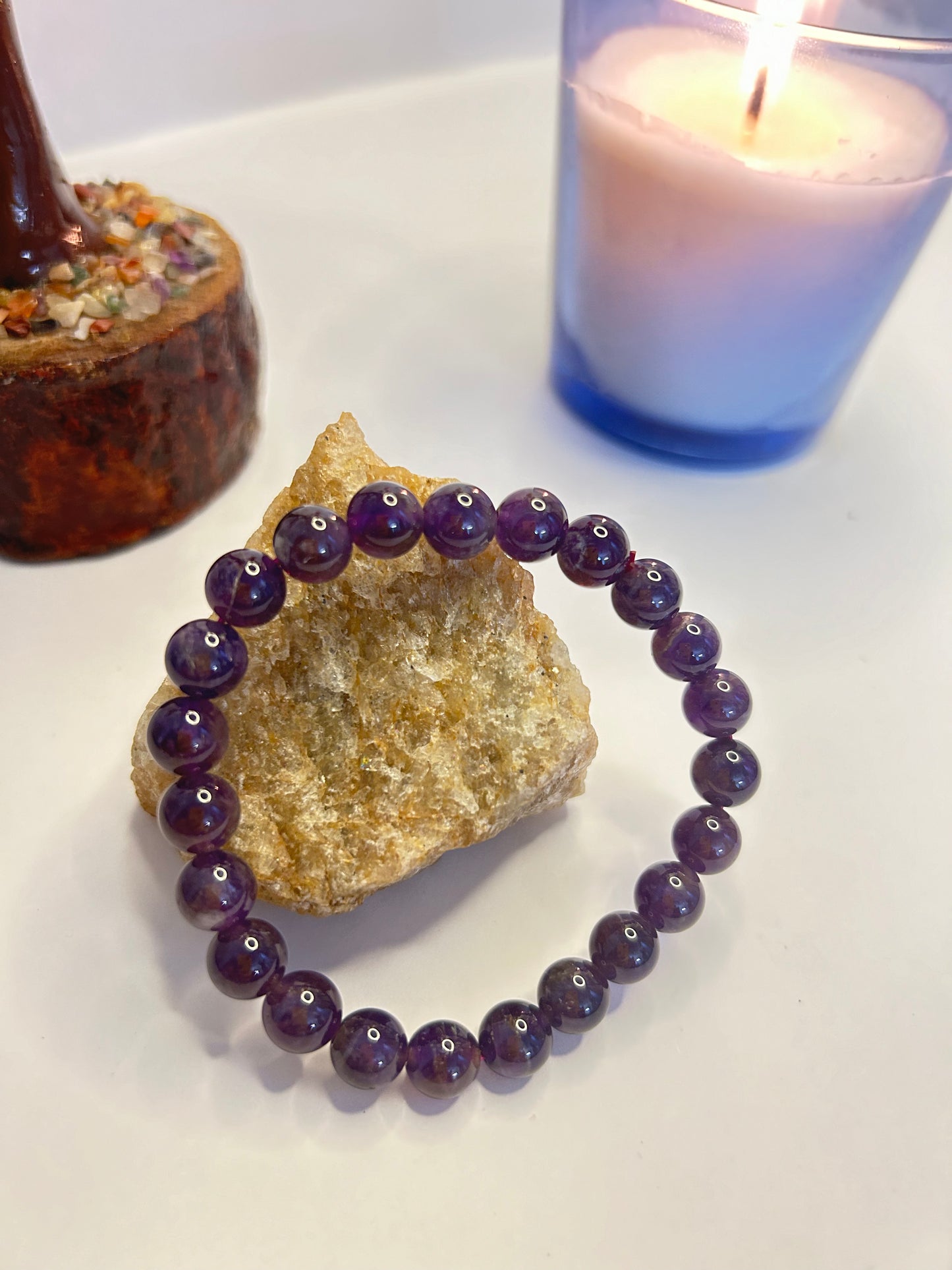 Amethyst Crystal Bracelet