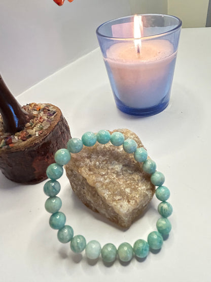 Amazonite Crystal Bracelet