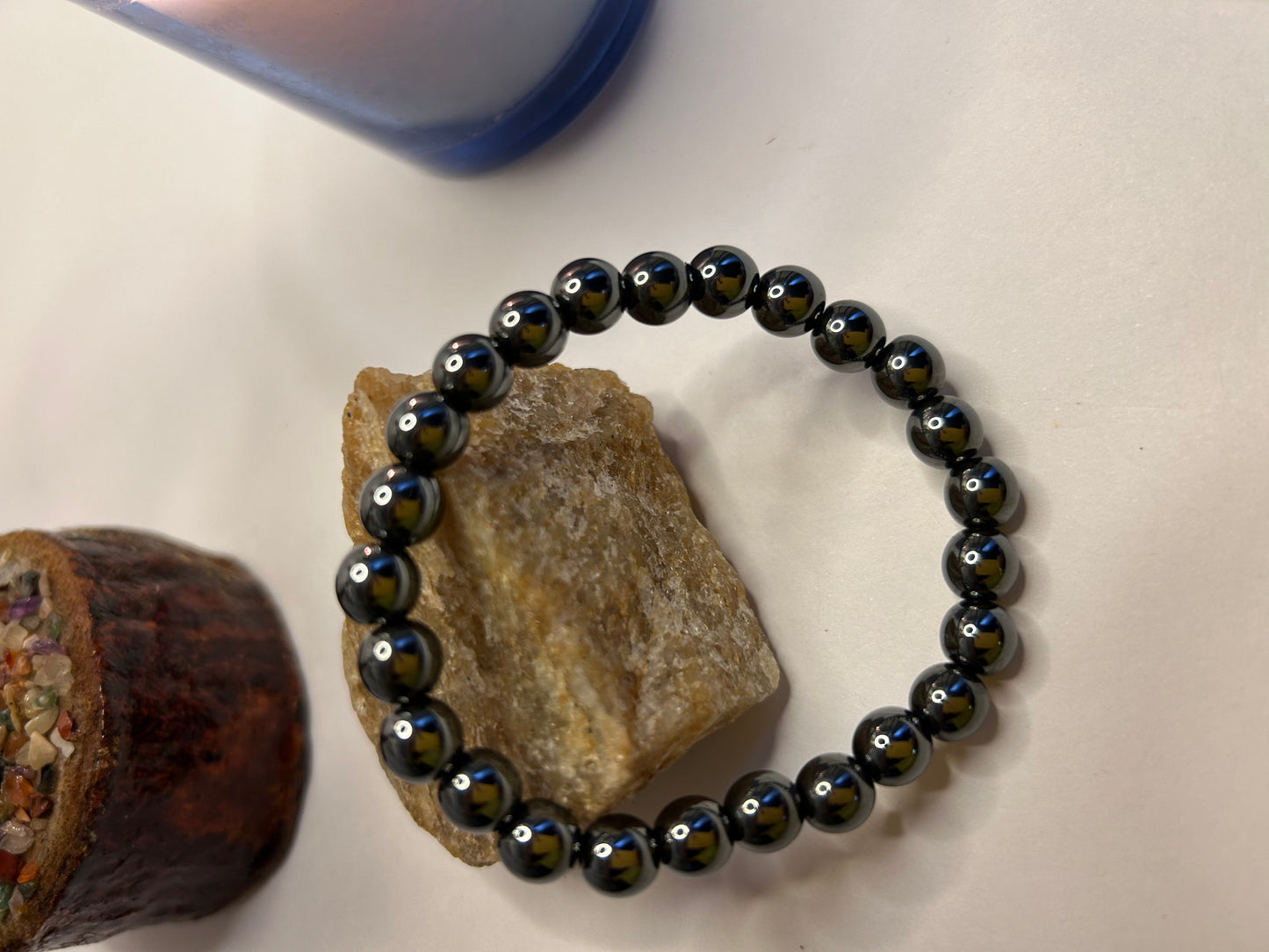 Hematite Crystal Bracelet