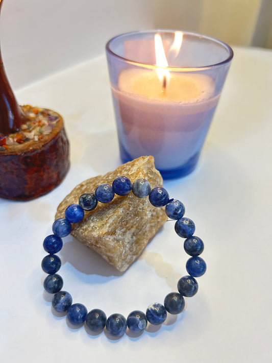 Sodalite Crystal Bracelet