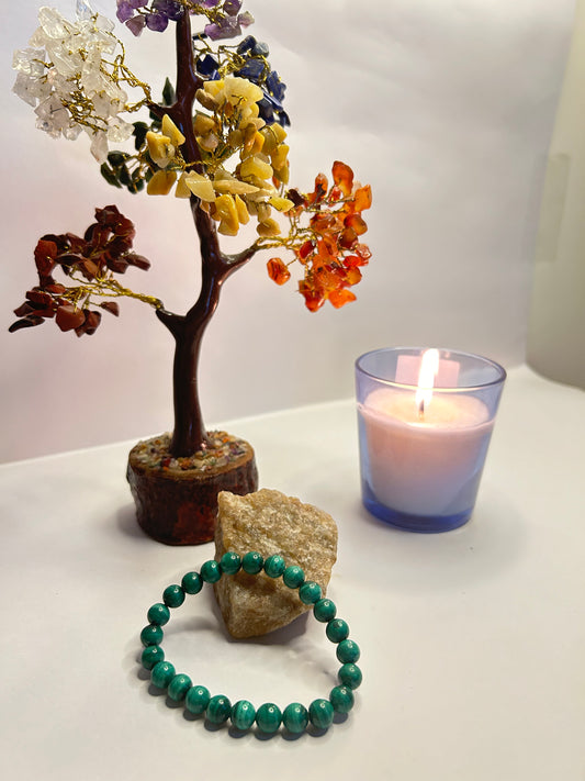 Malachite Crystal Bracelet