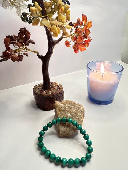 Malachite Crystal Bracelet