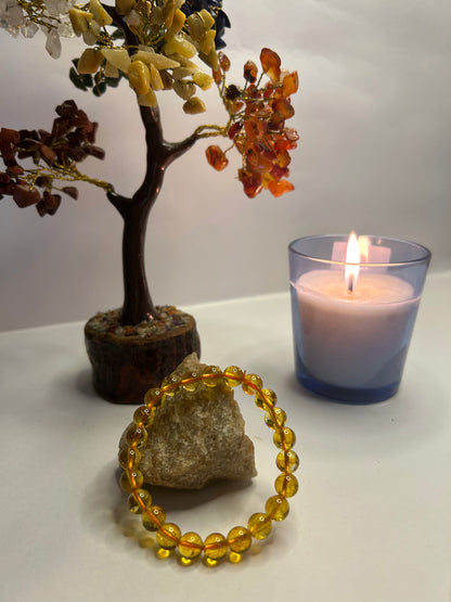 Citrine Crystal Bracelet