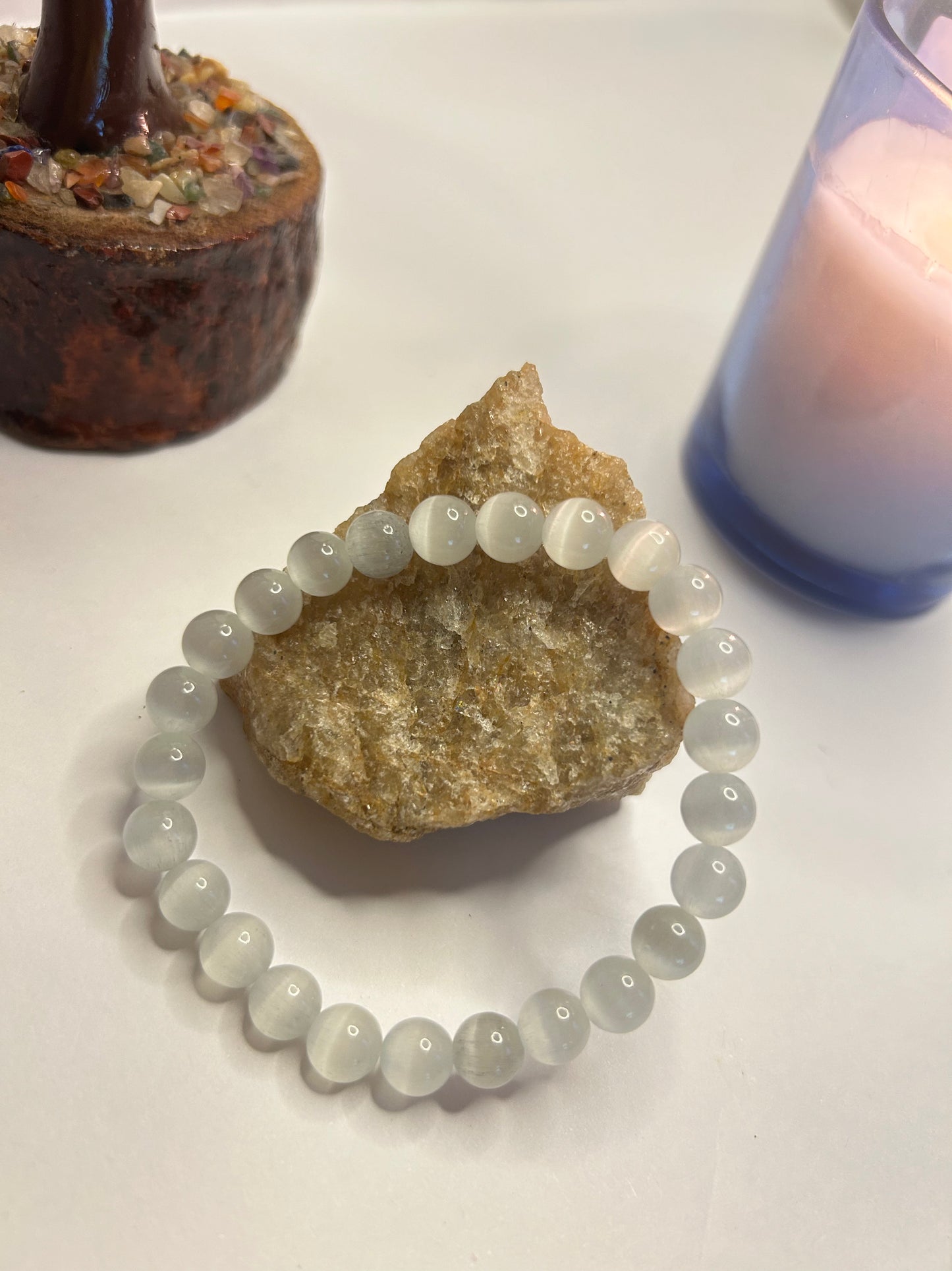 Selenite Crystal Bracelet