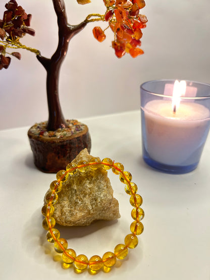 Citrine Crystal Bracelet