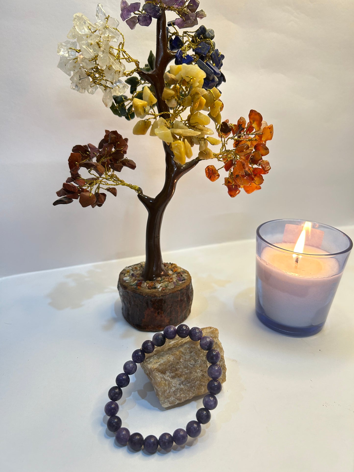 Lepidolite Crystal Bracelet