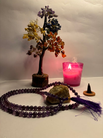 Amethyst Jap Mala